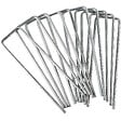 WERKAPRO - Lot de 10 Agrafes métalliques galvanisées   15x4cm - vignette