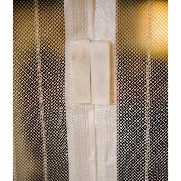 WERKAPRO - Moustiquaire rideau de porte aimantée 215 x 100 cm Blanc - large