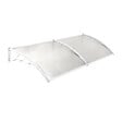 WERKAPRO - Marquise poly blanche  80x300cm - vignette