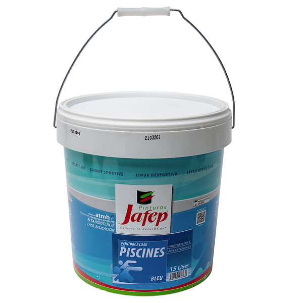 JAFEP - Peinture spéciale pour piscine Bleu mat Jafep  15L - large