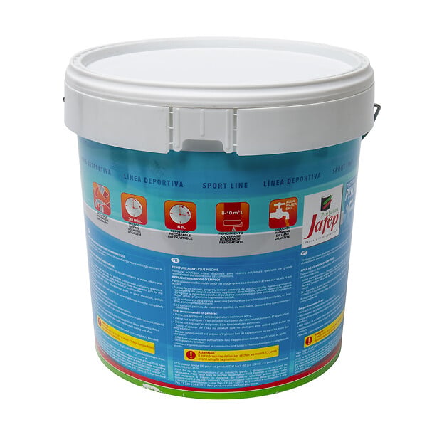 JAFEP - Peinture spéciale pour piscine Bleu mat Jafep  15L - large