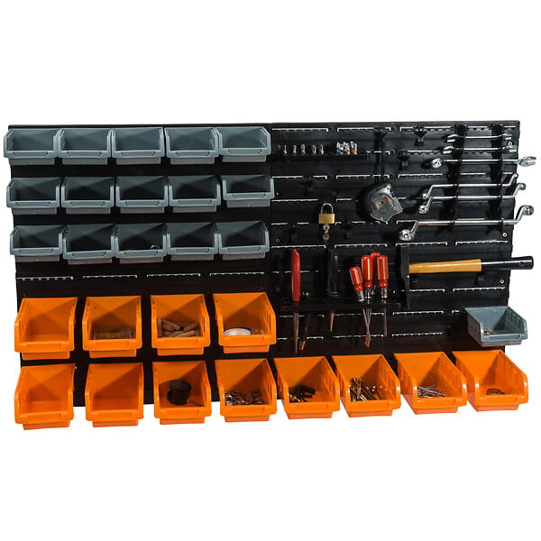 WERKAPRO - Panneaux muraux avec bacs à bec et porte-outils - large
