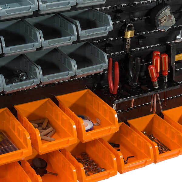 WERKAPRO - Panneaux muraux avec bacs à bec et porte-outils - large