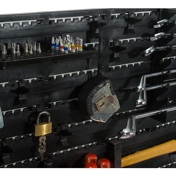 WERKAPRO - Panneaux muraux avec bacs à bec et porte-outils - large