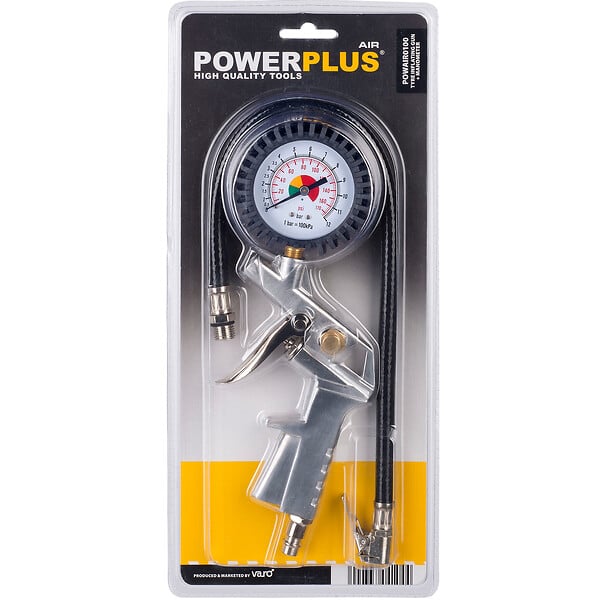 POWERPLUS - Poignée de gonflage alu Powerplus - large