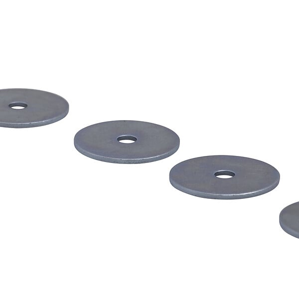 VISSAL - Rondelle carrossier large zinguée Viswood Ø4x15x1,5mm (lot de 50 rondelles) - large