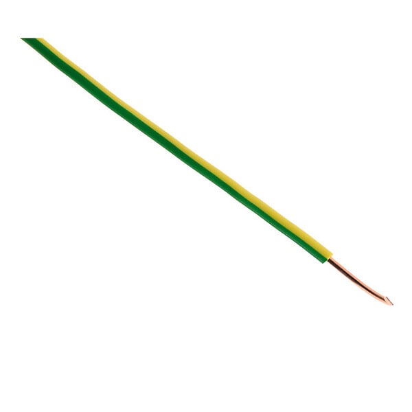 ZENITECH - Fil électrique H07V-U 1,5mm² jaune/vert - 25m - Zenitech - large