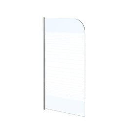 KINDFORD - Paroi de baignoire verre - l70xH130cm - large