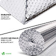 VOUNOT - Isolant thermique a bulle double couche aluminium radiateur reflecteur 0.6x20m - vignette