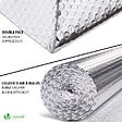 VOUNOT - Isolant thermique a bulle double couche aluminium radiateur reflecteur 1x20m - vignette
