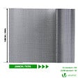 VOUNOT - Isolant thermique a bulle double couche aluminium radiateur reflecteur 1x20m - vignette