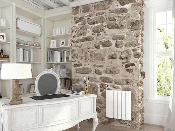 THERMOR - Radiateur chaleur douce Baléares 2 horizontal blanc 2000W - large