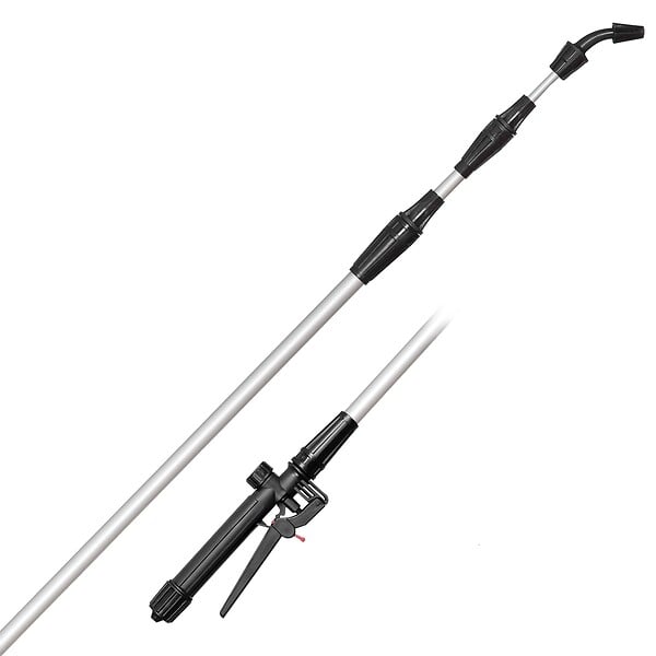 RIBIMEX - Lance télescopique aluminium pour pulvérisateur Longueur 2500-4290 mm - large