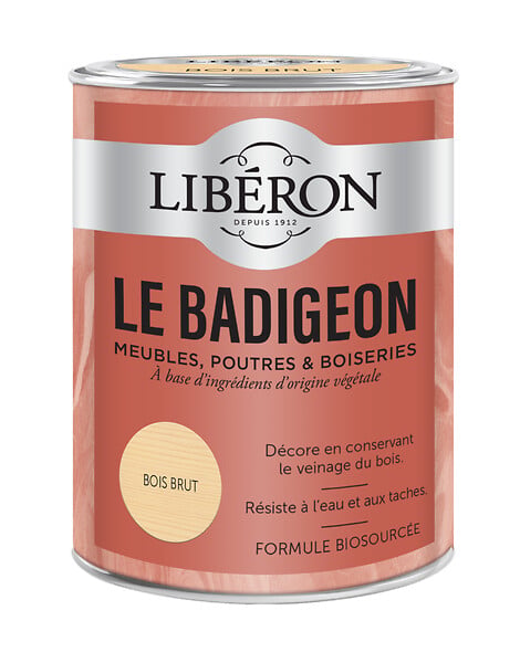 LIBERON - Le Badigeon bois brut 0,25 L - large