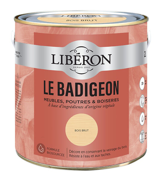 LIBERON - Le Badigeon bois brut 2 L - large