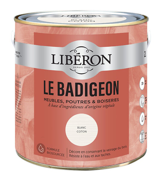 LIBERON - Le Badigeon blanc coton 2 L - large