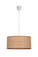 COREP - Suspension cylindre Raphia -  Naturel et caramel - D38cm - vignette