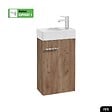 OTITEC - Vasque à encastrer avec siphon OFFERT | IVY | Blanc | 40 × 8 × 22 - vignette