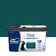 DULUX VALENTINE - Peinture Crème de Couleur Cuisine et Bain Satin Emeraude 2 L - vignette