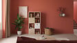 MODE DE VIE - Porte meuble de rangement à cases - Chêne sanoma - H31xL31xP1,2cm - vignette