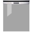 CUISINEANDCIE - Cuisineandcie - Façade pour lave-vaisselle semi-intégrable Eco Gris Brillant L 60 cm - vignette