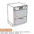 CUISINEANDCIE - Cuisineandcie - Façade pour lave-vaisselle semi-intégrable Eco Gris Brillant L 60 cm - vignette