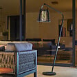 LUMISKY - Lampadaire solaire RAYGLOW en corde H176cm - vignette