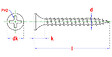 HANGER - Vis placo montage rapide à  tête trompète 3,5x25mm phosphaté 1000 pièces - OGGPS-35025-FOS - vignette