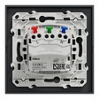 SCHNEIDER ELECTRIC - Odace Lot de 5 PC 2P+T affleu Mécanisme avec plaque Anthraci Barquette - vignette