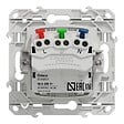 SCHNEIDER ELECTRIC - Prise de courant affleurant avec terre 16A griffes montées Blc Odace - vignette
