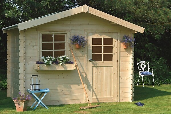 SOLID - Abri de jardin Sologne - Bois - 10,67m2 - large