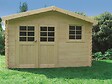 SOLID - Abri de jardin Chimay - Autoclavé - Bois - 10,67m2 - vignette