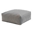 OVIALA - Pouf de jardin pour canapé modulable gris - Mixi - vignette