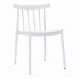 OVIALA - Chaise de terrasse en polypropylène blanche - Lisboa - vignette