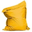 OVIALA - Housse vide de coussin de sol XXL jaune - Solys - vignette