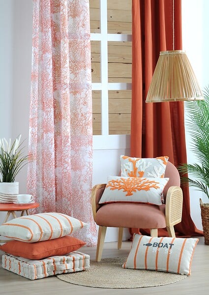 STOF - Windsor rideau 140x260 terracotta - large