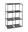 5 FIVE SIMPLY SMART - Meuble Etagère 6 cases avec 6 boîtes de rangement H 98 cm - vignette