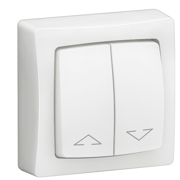 LEGRAND - Interrupteur individuel volet roulant complet - Blanc - large