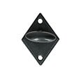 BOUVET - Rosace simple de style LV 100 fer cémenté patiné décondamnation - BOUVET - R66DD7432 - vignette