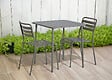 Chaise de jardin - Acier - Vert - vignette