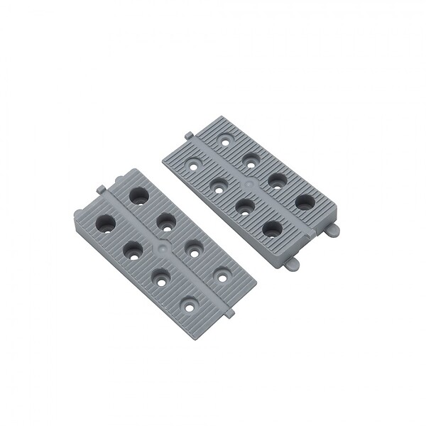 JOUPLAST - Seau de 50 cales crantées 90 mm et 30 cales crantées 170 mm - large