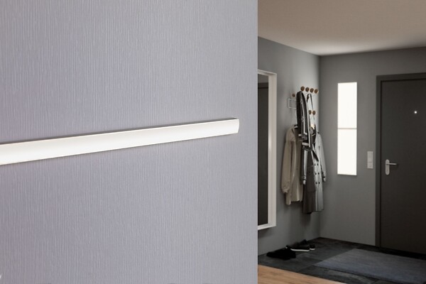 PAULMANN - Profile base avec diff 2m alu - large