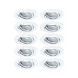 PAULMANN - Base enc max10w gu10 5cm blc - vignette