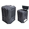 BRIXO - Composteur de jardin 360 Litres 69 x 69 x H84 cm KOMPOBOX BRIXO - vignette