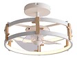 PURLINE - Lampe à ventilateur LED avec détails en bois - vignette