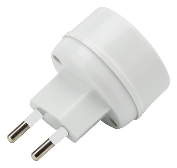 adaptateur 6A blanc - large
