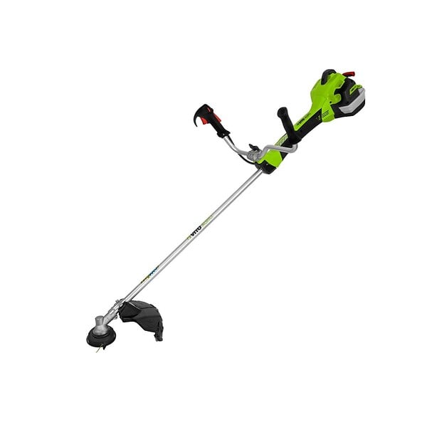 VITO - Debroussailleuse thermique 47Cm3 Moteur 2T 2.7CV + Bobine  avec fil + lame 3 dents + Harnais VITO - large
