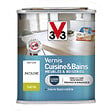 V33 BOIS - Vernis Cuisine et Bains Incolore satin 0.25L - vignette