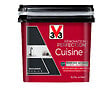 V33 PEINTURE - Peinture rénovation Cuisine mat noir smoky 0.75L - vignette