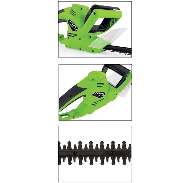 VITO - Taille haies 600W Lame double denture 59cm Protection mains Poignée avec interrupteur VITO - large